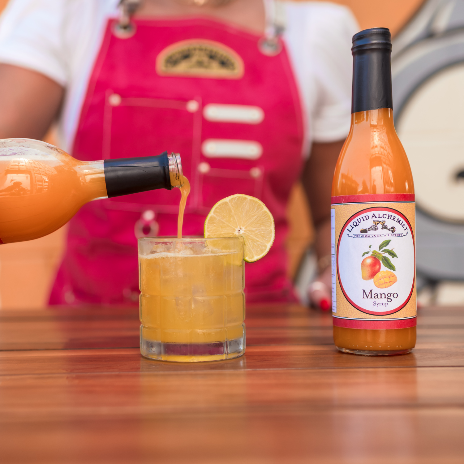Liquid Alchemist Syrups - Wholesale Cocktail Mix/Syrup - Mango Cocktail Syrup11