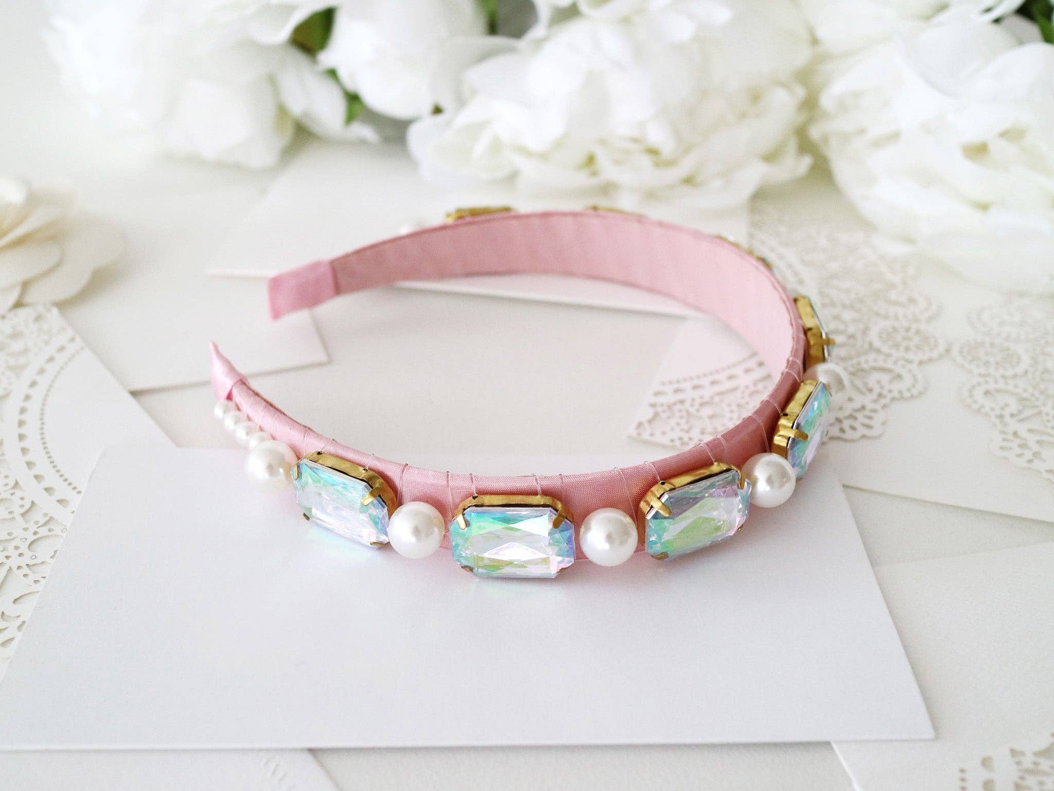 Pink Poppy USA - Vente Serre-tête – enfant - Claris - Le Souris la Plus Chic de Paris™ Bandeau Bijou Claris | Lot de 35