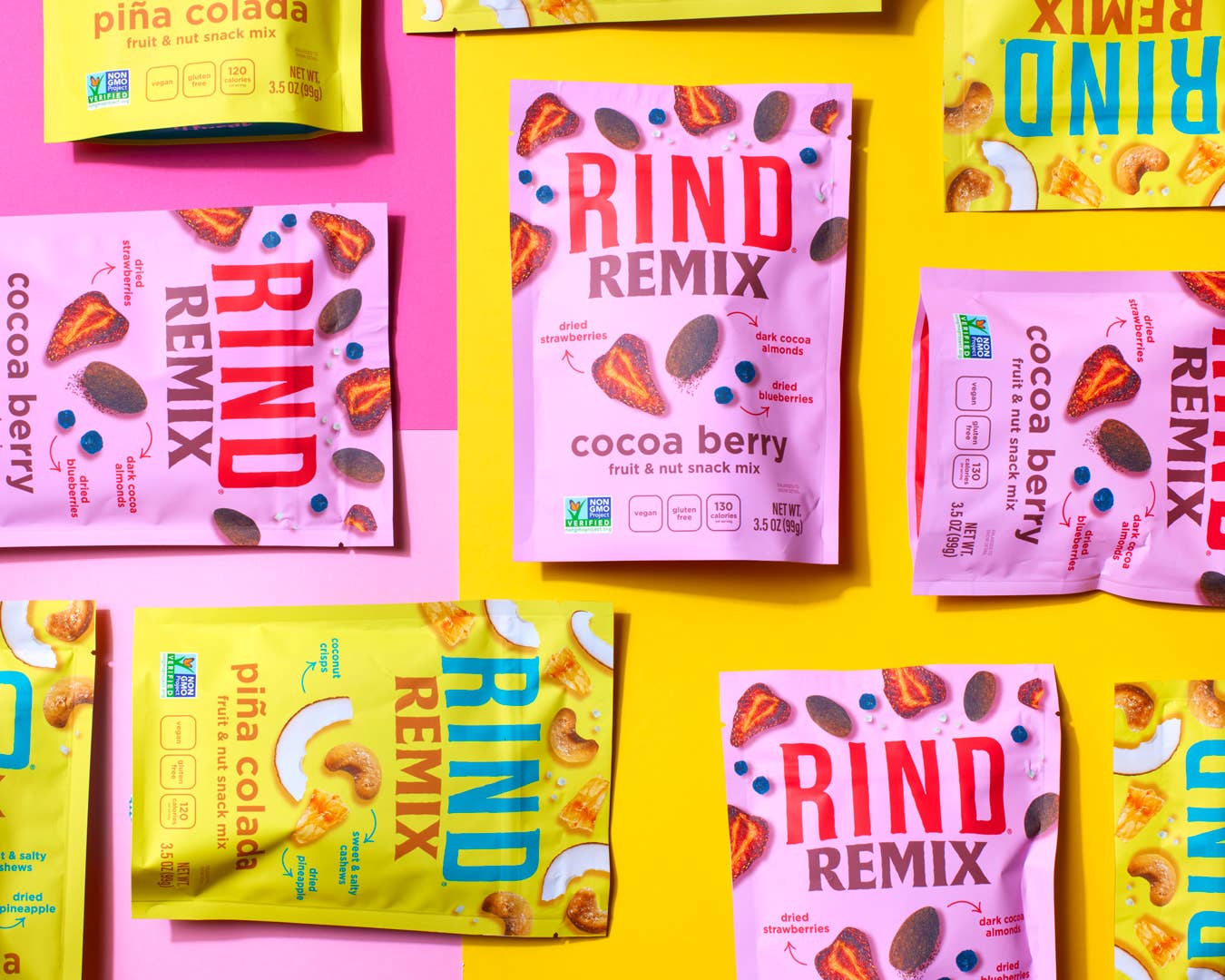 RIND Small Batch LLC - Wholesale Trail Mix - Cocoa Berry REMIX, Snack Mix - 3.5oz5