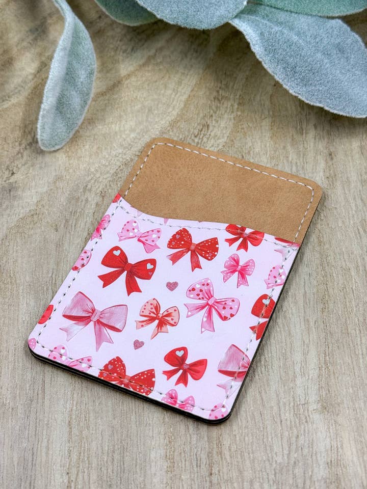 For The Love Of Bows Phone Wallet for wholesale by Stacy Lea Co
