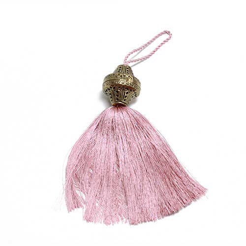 SmithHönig - Wholesale Decorative Tassel/Wall Drop - Brass Top Silk Tassel - Palace0
