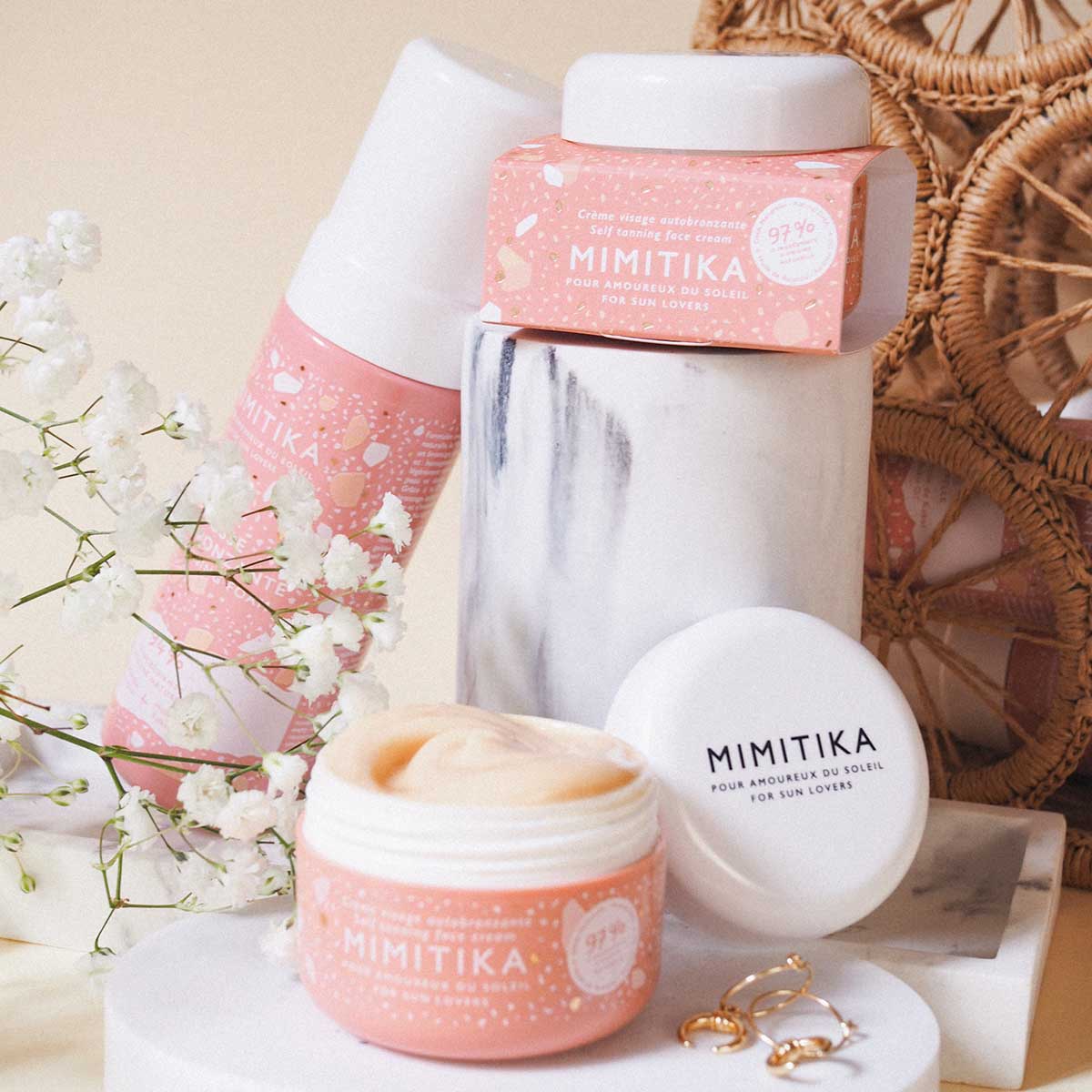 MIMITIKA - Wholesale Zonnebrandcrème - Zelfbruinende gezichtscrème3