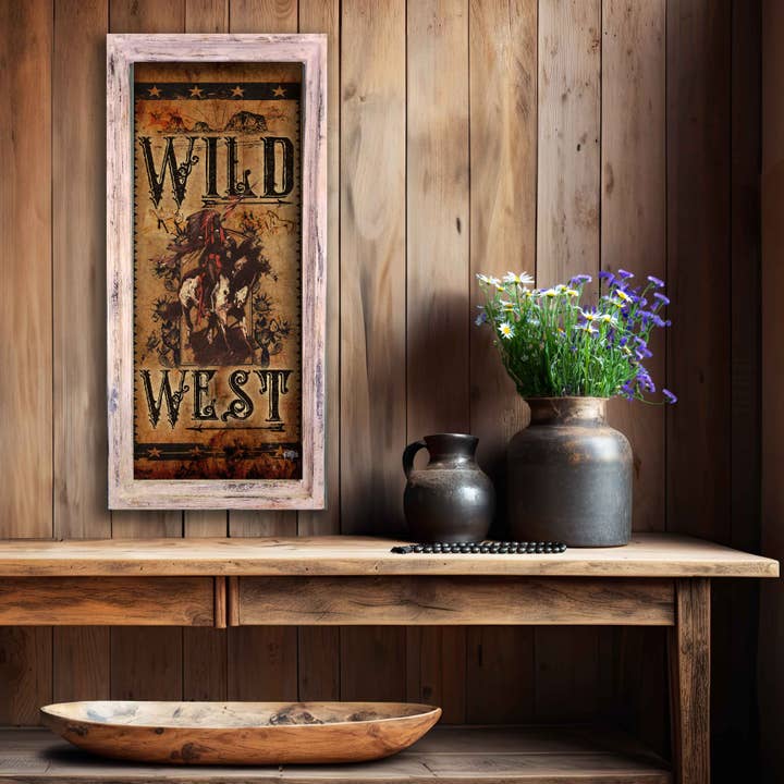 TroubleMaker Trading Company - Wholesale Art Print - Wild West- 18" x 36" Rectangle Artwork