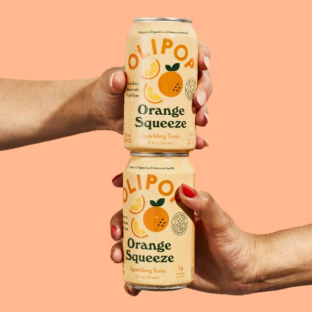 Olipop - Wholesale Soda/Carbonated Drink - Orange Squeeze3