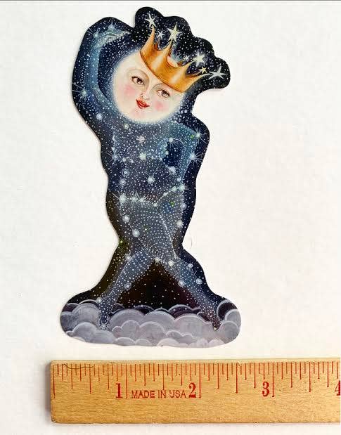 Jahna Vashti - Wholesale Sticker - Vinyl Sticker // Moon Sticker // Die Cut Dancing Moon Sticker2