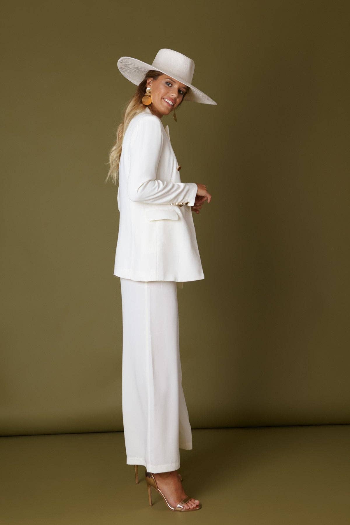 Bruna - Wholesale Pants - Women's - Libi Cream Pants · Iconics ·