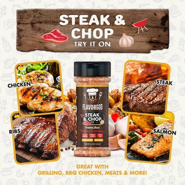 Flavor God - Wholesale Rub - Steak & Chop Rub3