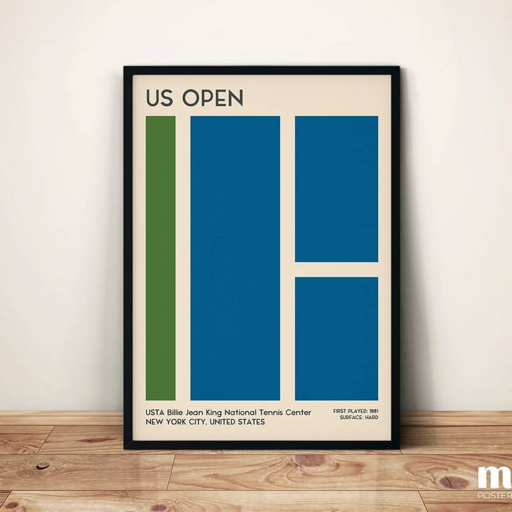 US OPEN - Grand Chelem Tennis Imprimé pour la vente par Sera/Lina