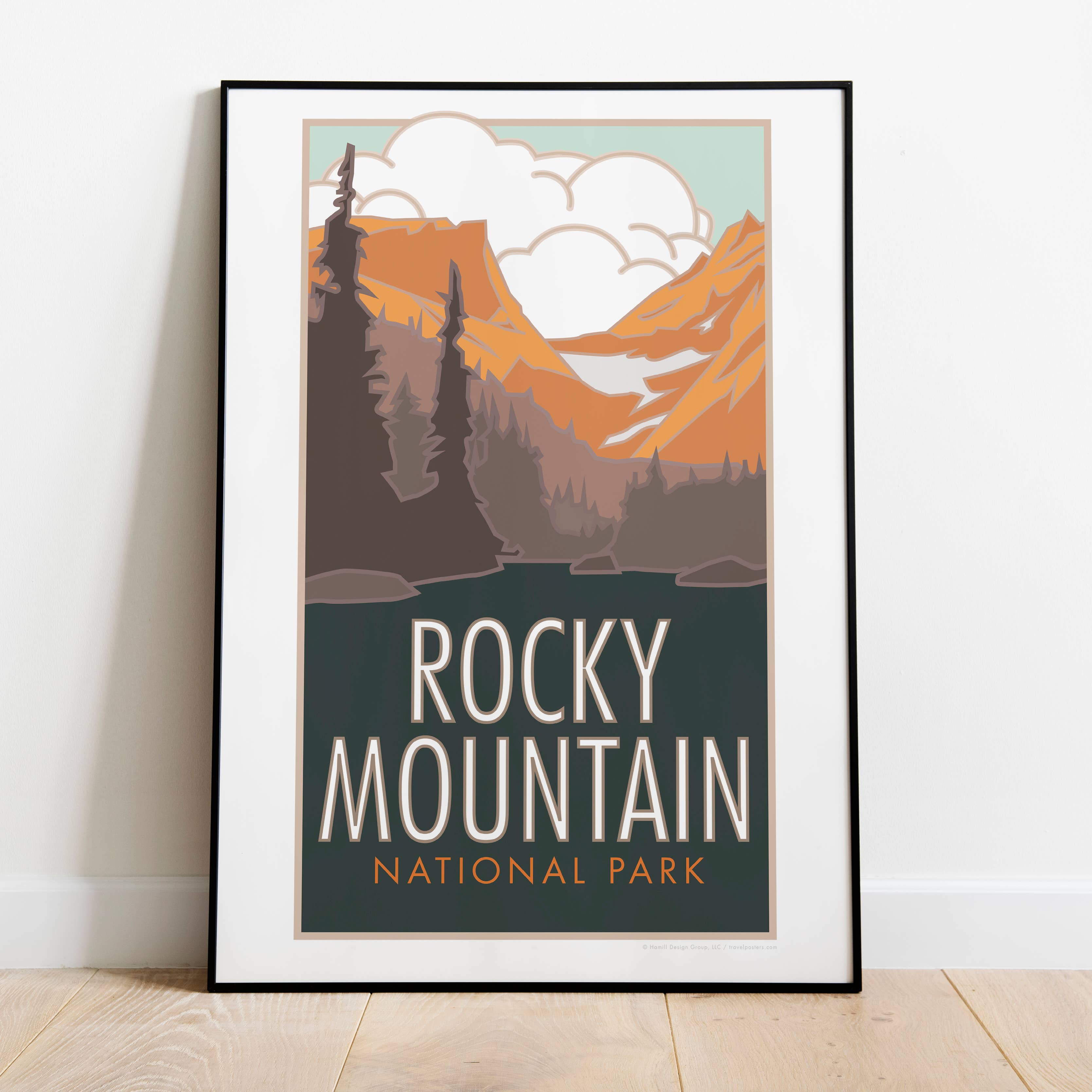 Travel Posters by M&W Design Co. - Wholesale Poster - Rocky Mountain National Park 1, Colorado - Posters2