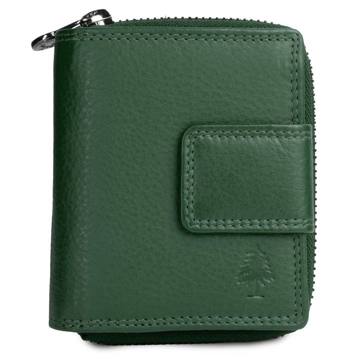 Greenwood - Vente Portefeuille – unisexe - Petit portefeuille en cuir Akiro pour femmes avec compartiment zippé pour hommes36