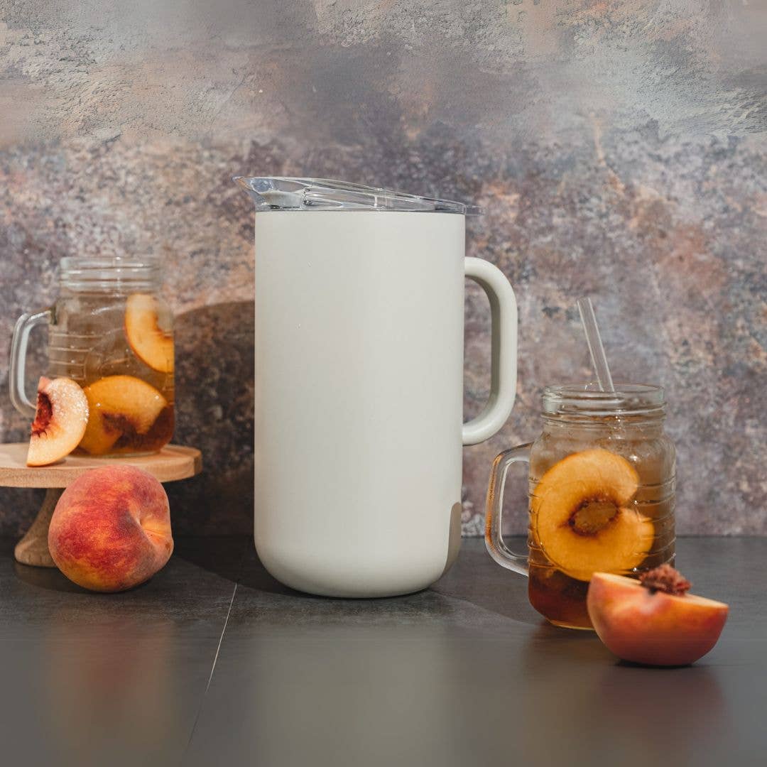 served - Wholesale Pitcher - Vacuum Insulated Pitcher - Holiday Party Ready, Bone6