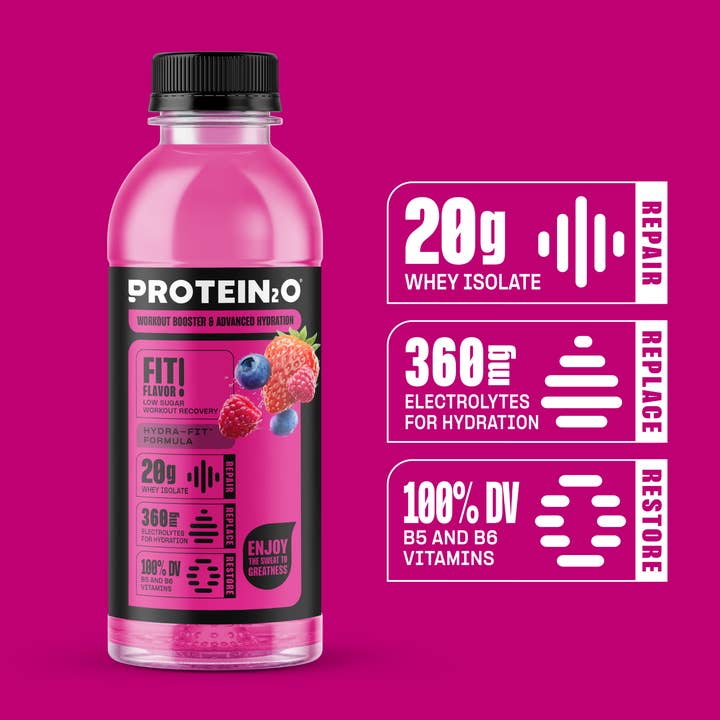 Protein2o - Wholesale Sports/Energy Drink - Protein2o Mixed Berry