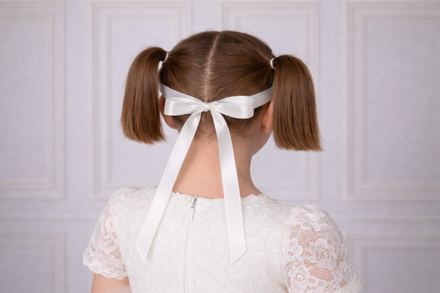 Bajabella - Vente Bandeau – bébé - Bandeau floral en dentelle et perles fait main pour filles2