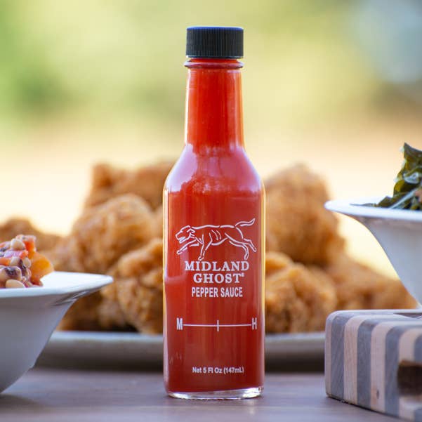 Midland Ghost - Wholesale Hot Sauce - Midland Ghost Red Pepper Sauce1