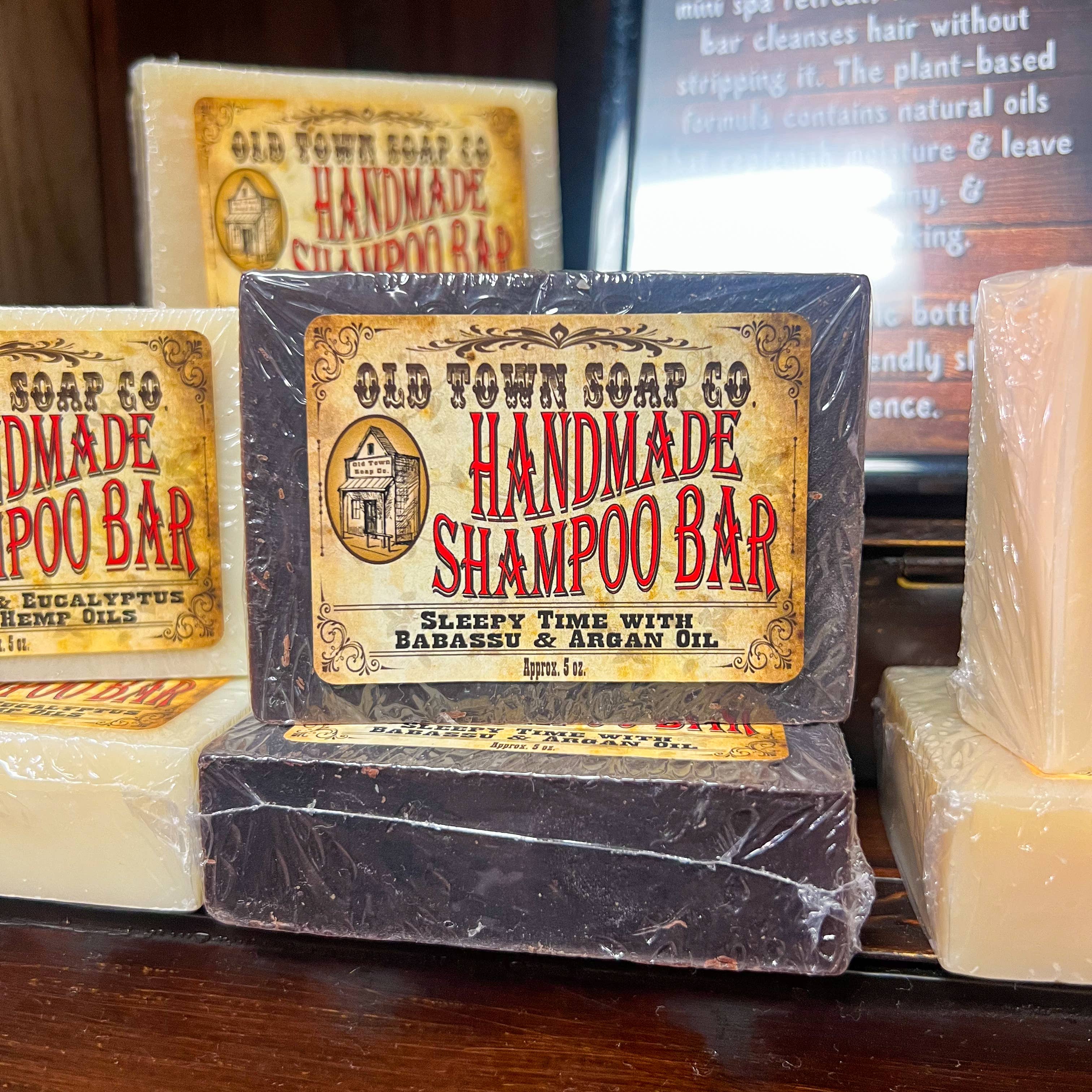 Old Town Soap Co. - Vente Disques de shampoing/shampoings solides - *Nouveau sur Faire* Barres de Shampooing Nourrissantes7