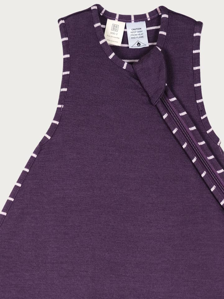 Babu - Wholesale Sleeping bag – Baby - Merino Sleeping Bag - Plum7