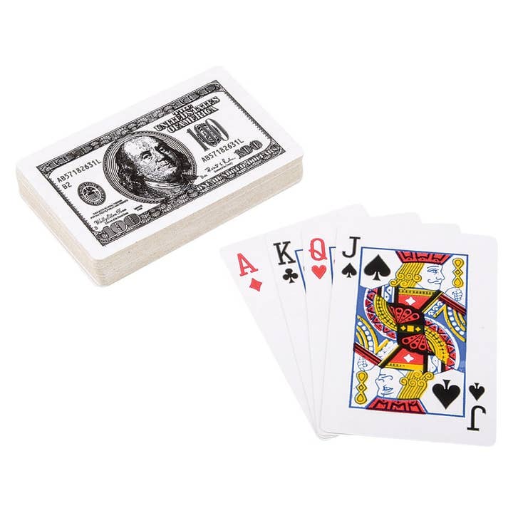 La Luna Bella - Toys - Wholesale Playing Cards - $100 BILL PLAYING CARDS LLB Playing Cards7