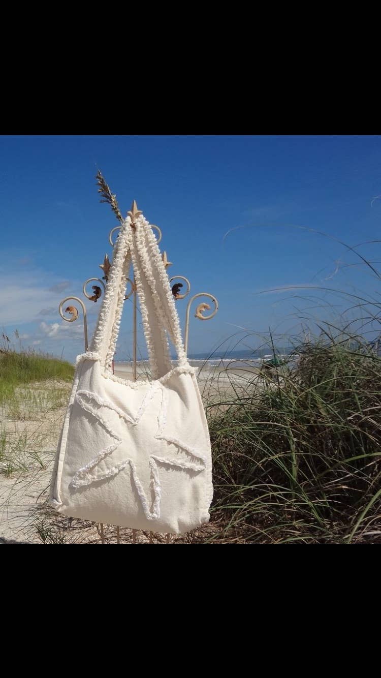 Sandy by the Sea Designs – Saco de praia por atacado – Bolsa de Praia Estrela-do-Mar Coastal9