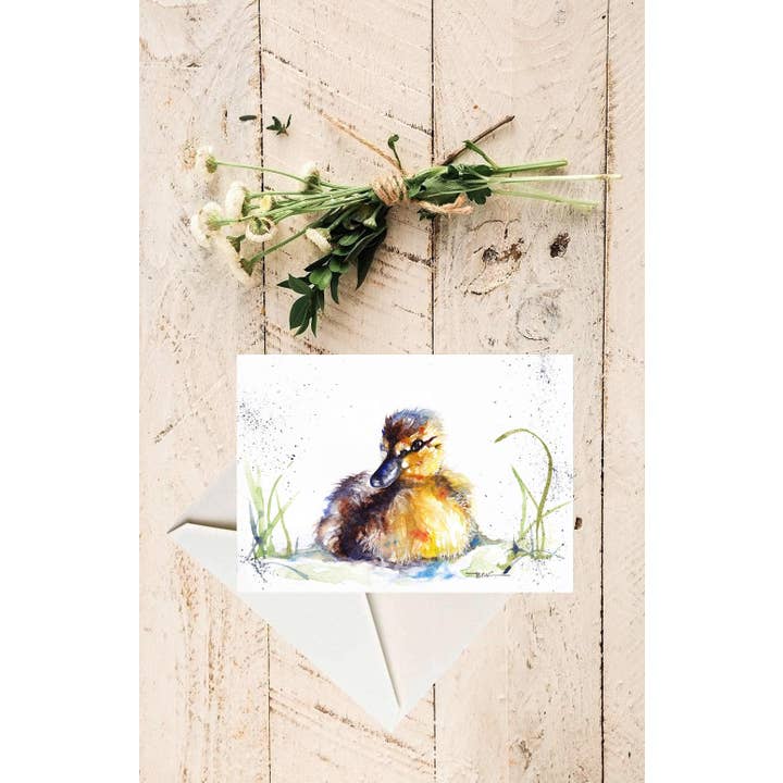 Chick Art Card for wholesale by bee.arts