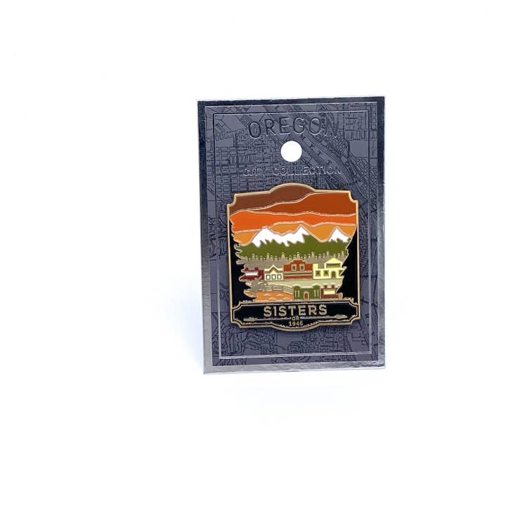 Landmarks Unlimited - Wholesale Lapel Pin/Button - Sisters - Enamel Pin