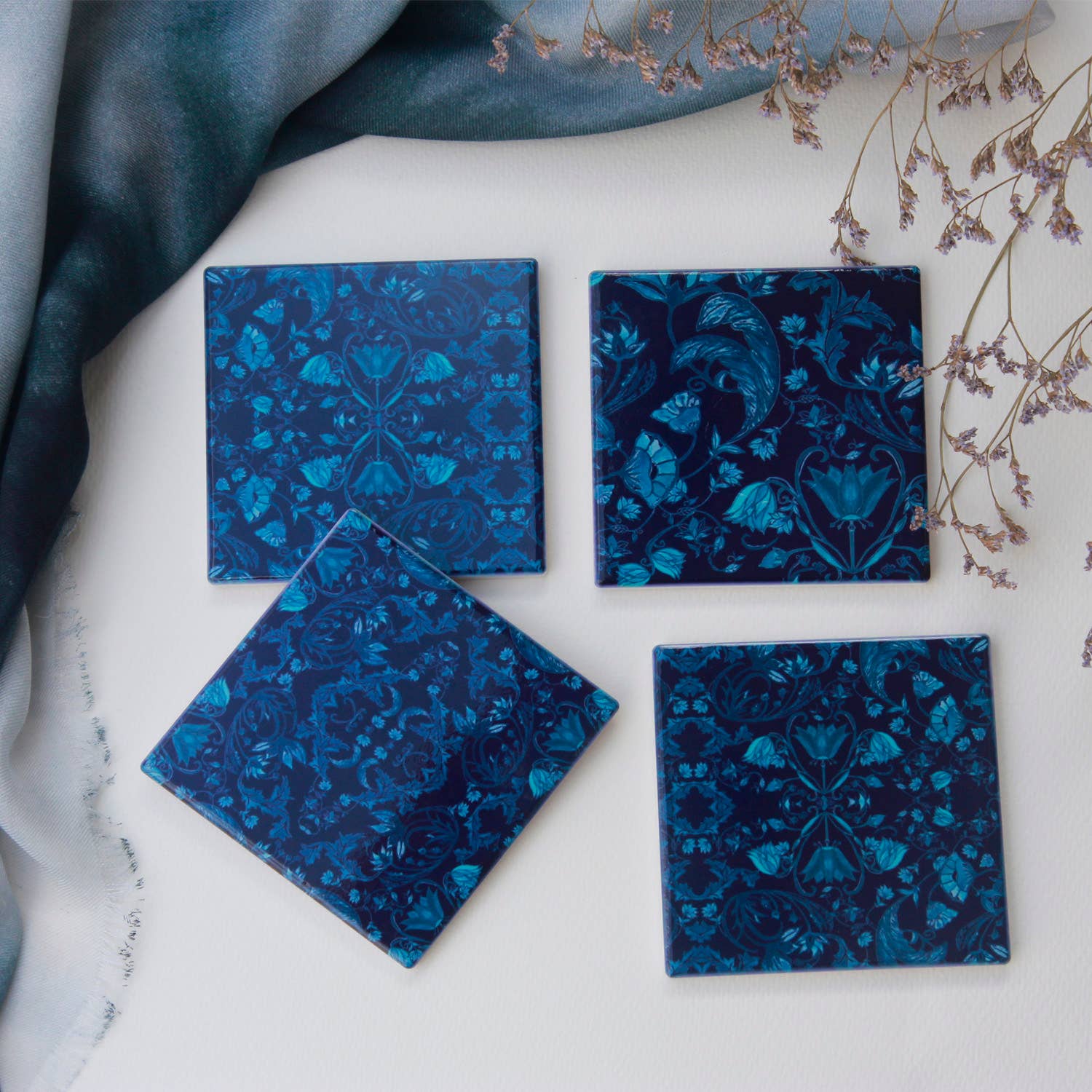 Genevie - Wholesale Coasters - Delphine Ceramic Coasters3