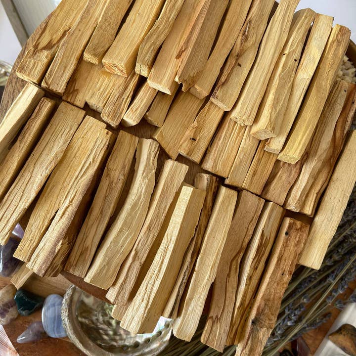 CaNatureLover - Wholesale Smudge Stick - Natural Wholesale PALO SANTO Sticks from PERU 4 INCH