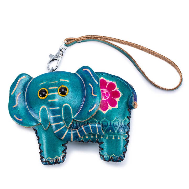 SALINA TRADING INC - Wholesale Coin Purse - Women's - Creative Handmade Leather Coin Purse with Zodiac Animal Design3