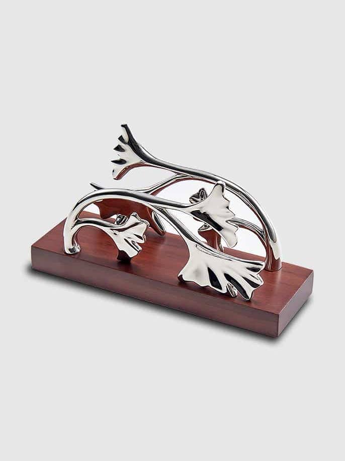 Portatovaglioli in legno di ginkgo per la vendita all'ingrosso da parte di Mary Jurek Design Inc