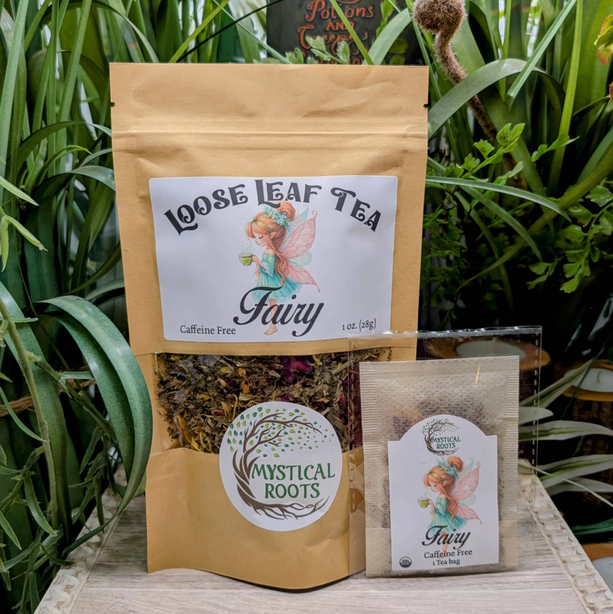 Mystical Roots – wholesale Loose tea – Fairy – Herbal Tea for Joy & Inspiration - Loose3