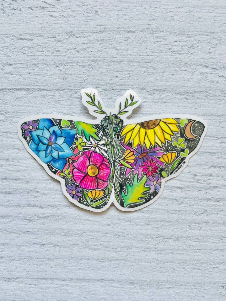 Native Pollinator Sticker for wholesale by A Quartzy Life