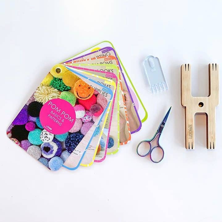 Loome - Wholesale Doe-het-zelf-knutselset - Fanbook: Pom Pom Basics & Patronen3