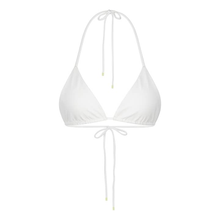 Vändbar trekantsbikiniöverdel med guldfärgade pärlor för wholesale av Gypsea Soul