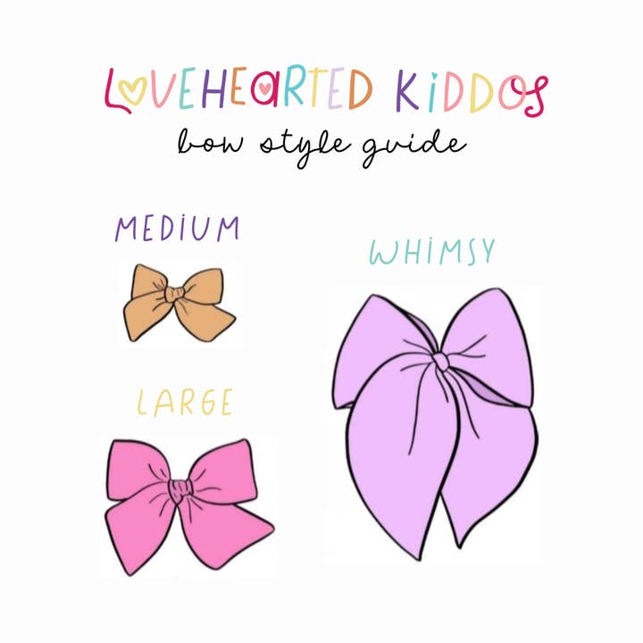 Lovehearted Kiddos - Wholesale Hair Bow - Kids - Heart Throb Bow1