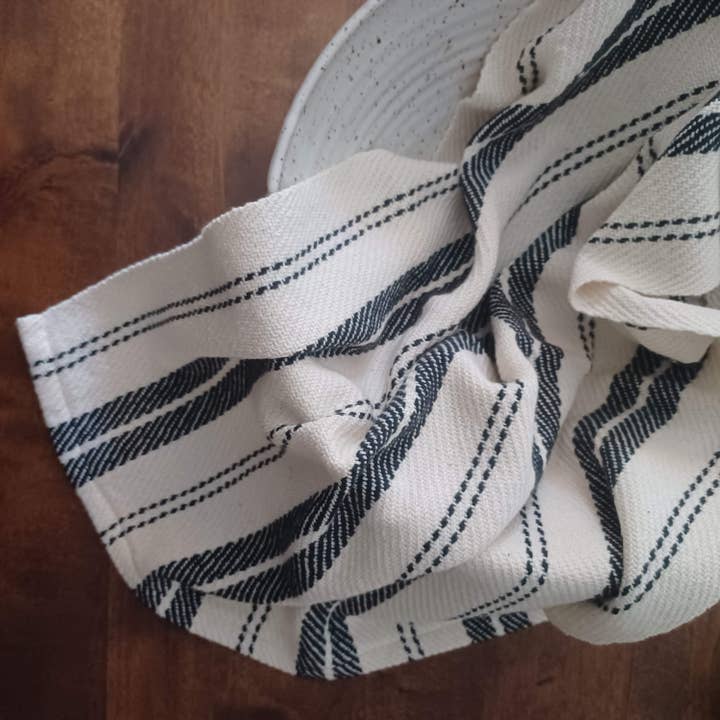 East Parlor - Wholesale Tea Towel - Handwoven Kitchen Towel, Farmhouse Style1