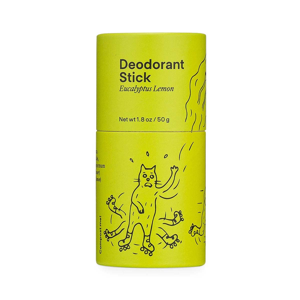Meow Meow Tweet - Wholesale Deodorant – Unisex - Eucalyptus Lemon Deodorant Stick