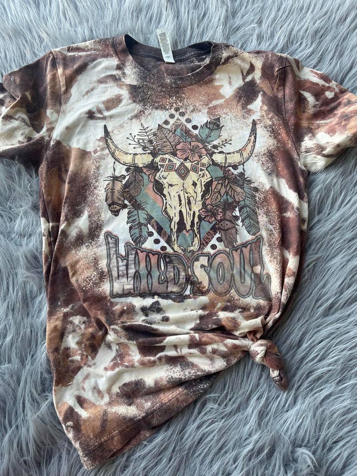 Wild Soul Tee for wholesale by Hartley Co