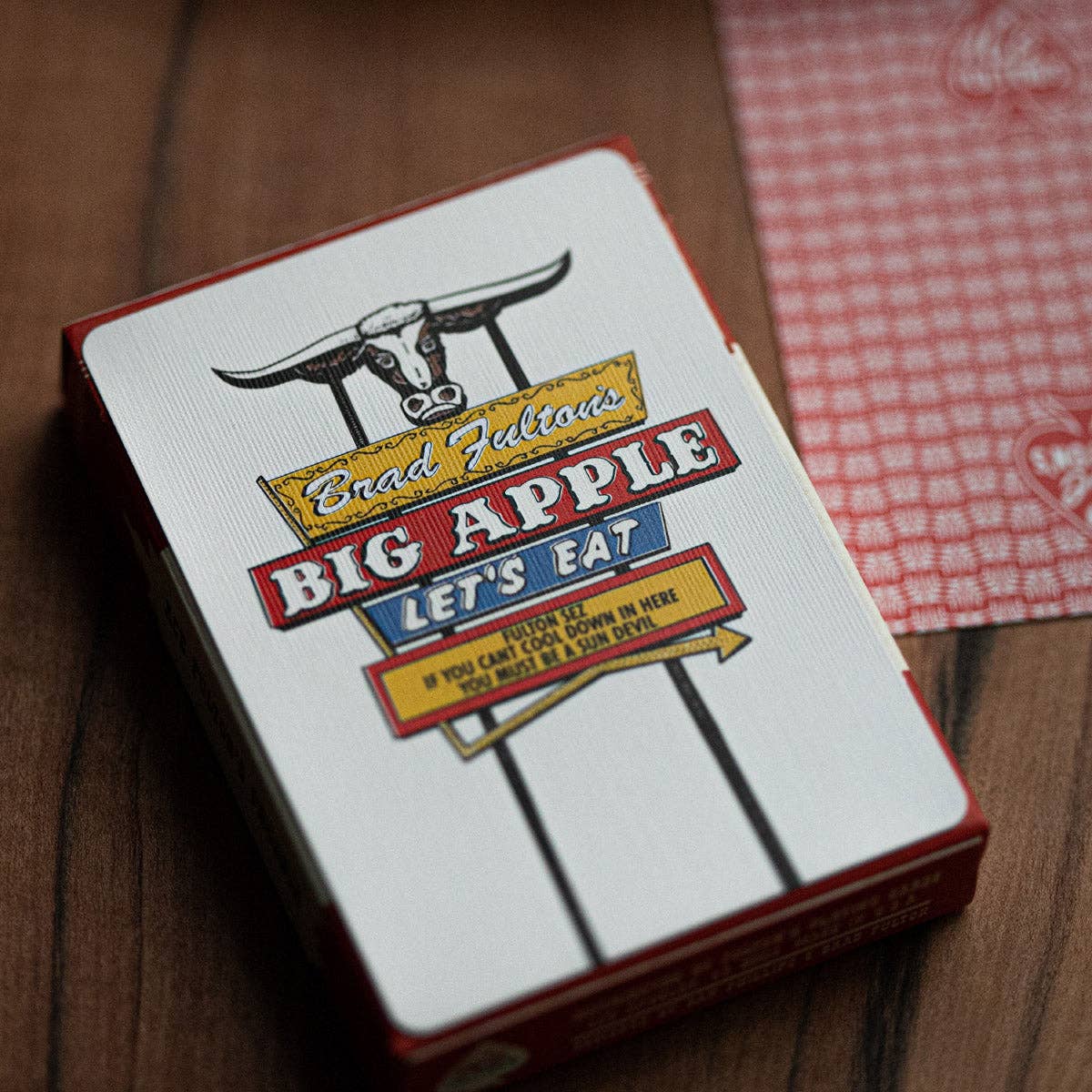 FULTONS Playing Cards - Wholesale Playing Cards - ACE FULTON'S PHOENIX CASINO PLAYING CARDS ARIZONA RED10