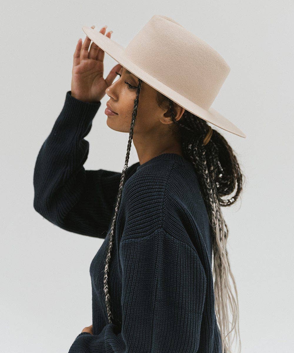 Gigi Pip - Wholesale Fedora - Women's - Dakota Triangle Crown10