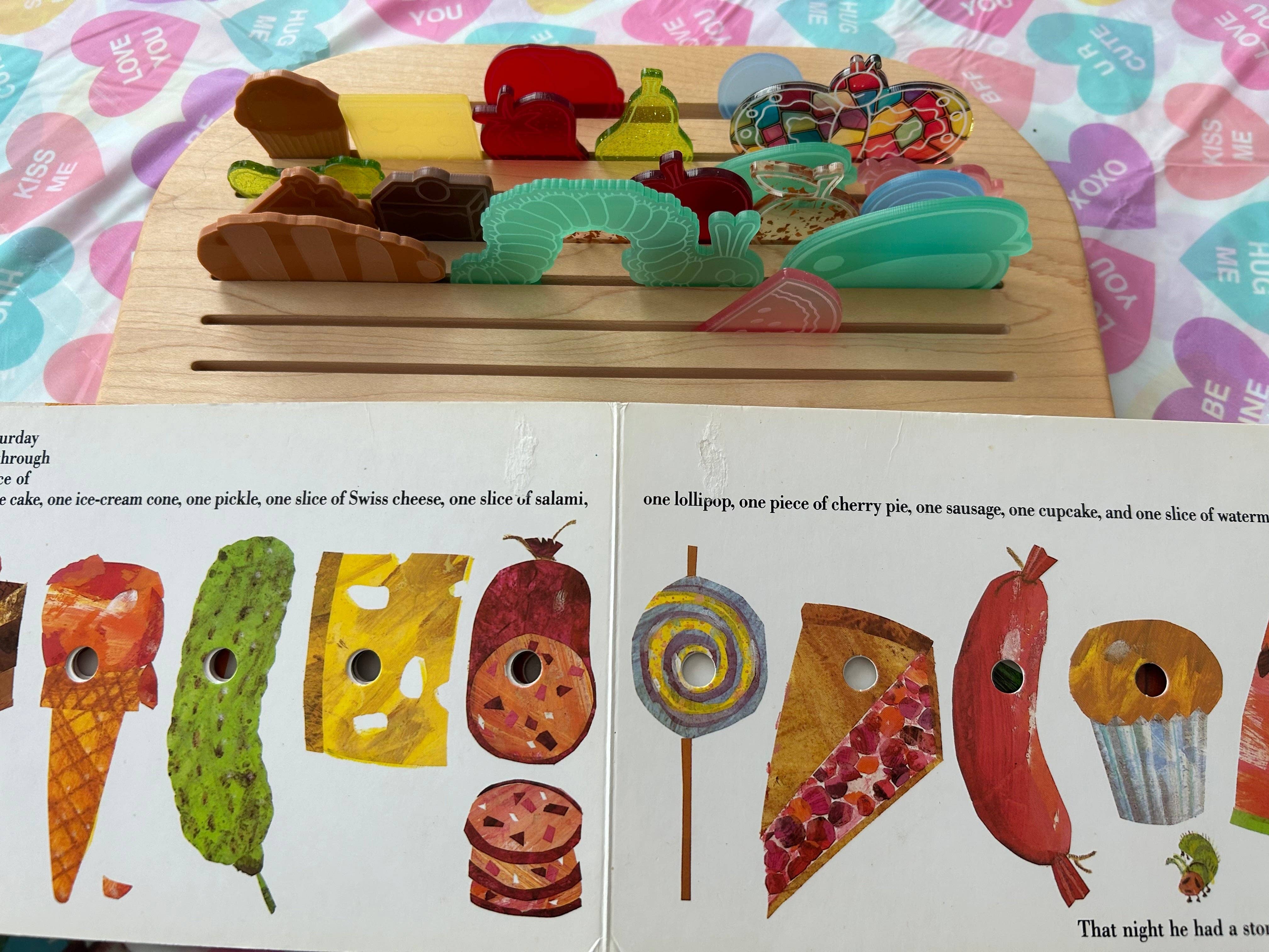 Stars and Sensory – Engroshandel Legetøjssæt - Børn – Caterpillar akryl løsdelsæt3