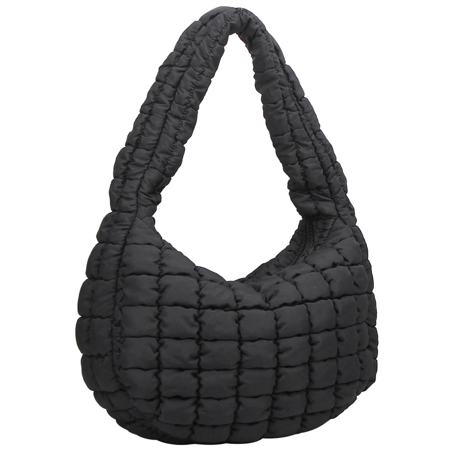 M&M HANDBAGS, LLC. - Wholesale Shoulder Bag - Women's - NQ131 Puffy Quilted Nylon Shoulder bag10