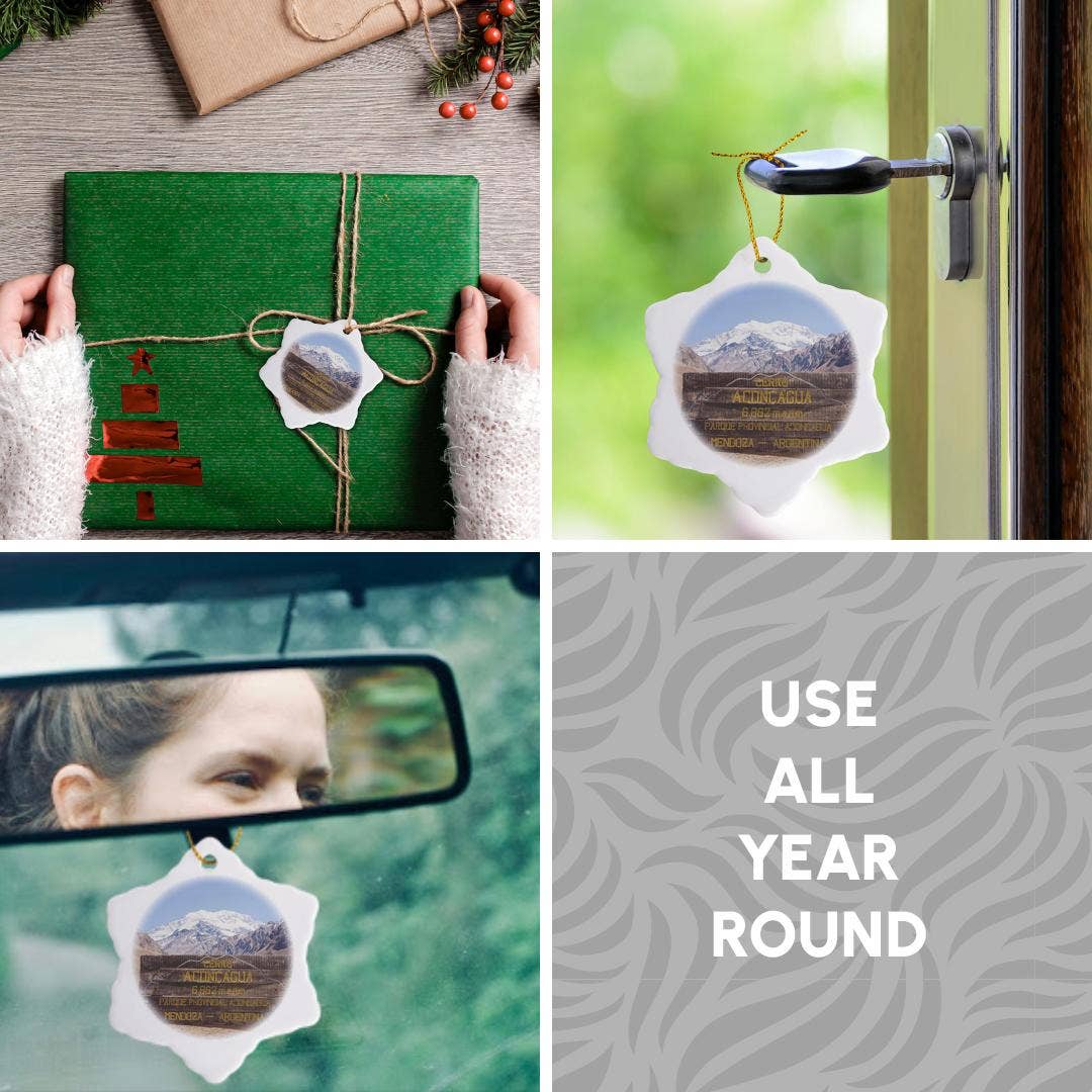 3dRose - Wholesale Ornament - 3dRose, Argentina, Parque Provincial Aconcagua, Mountain - SA01 JRI0122 - Jutta Riegel, Ornament11