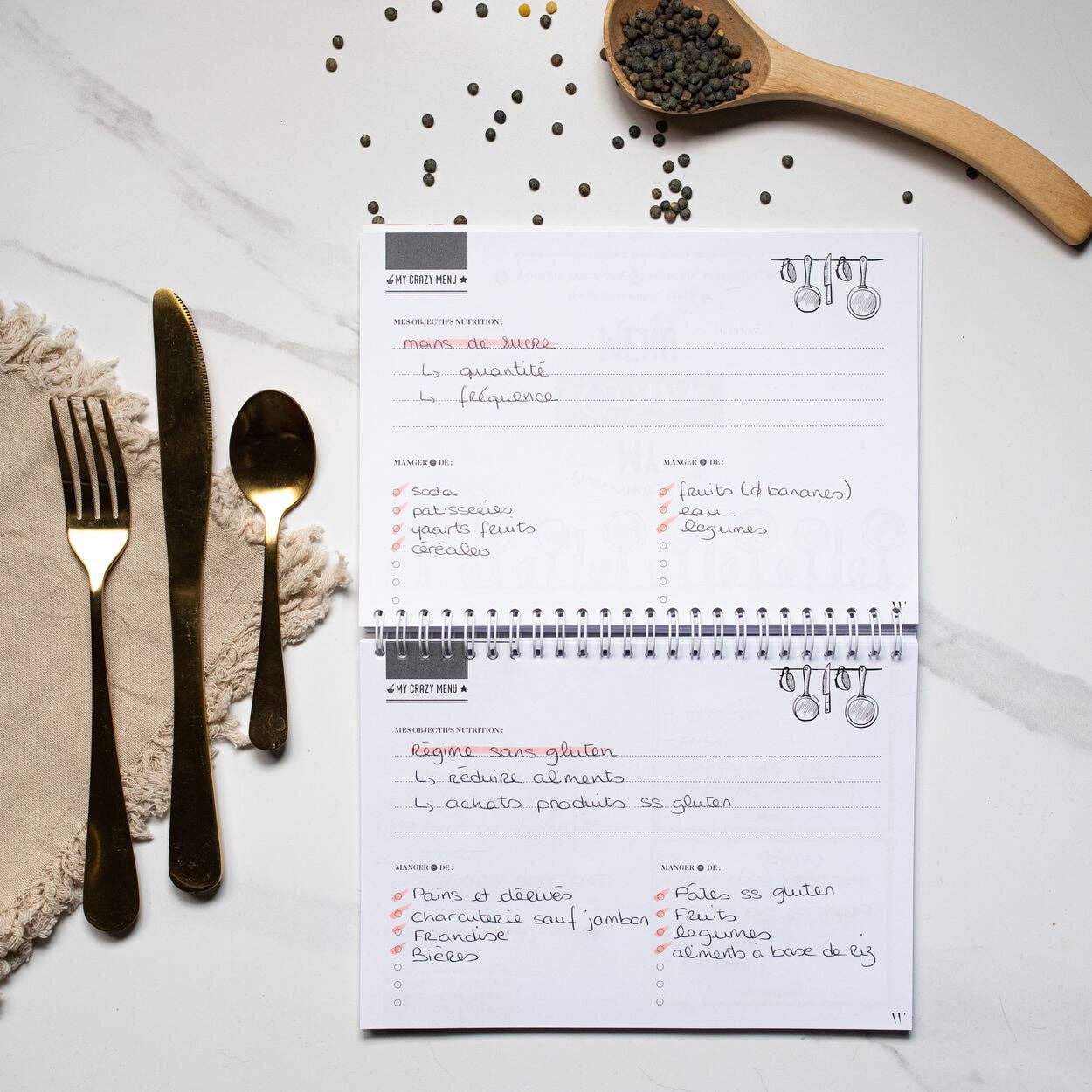 Women Warriors – wholesale Planerare – Min Crazy Meny - Höst3