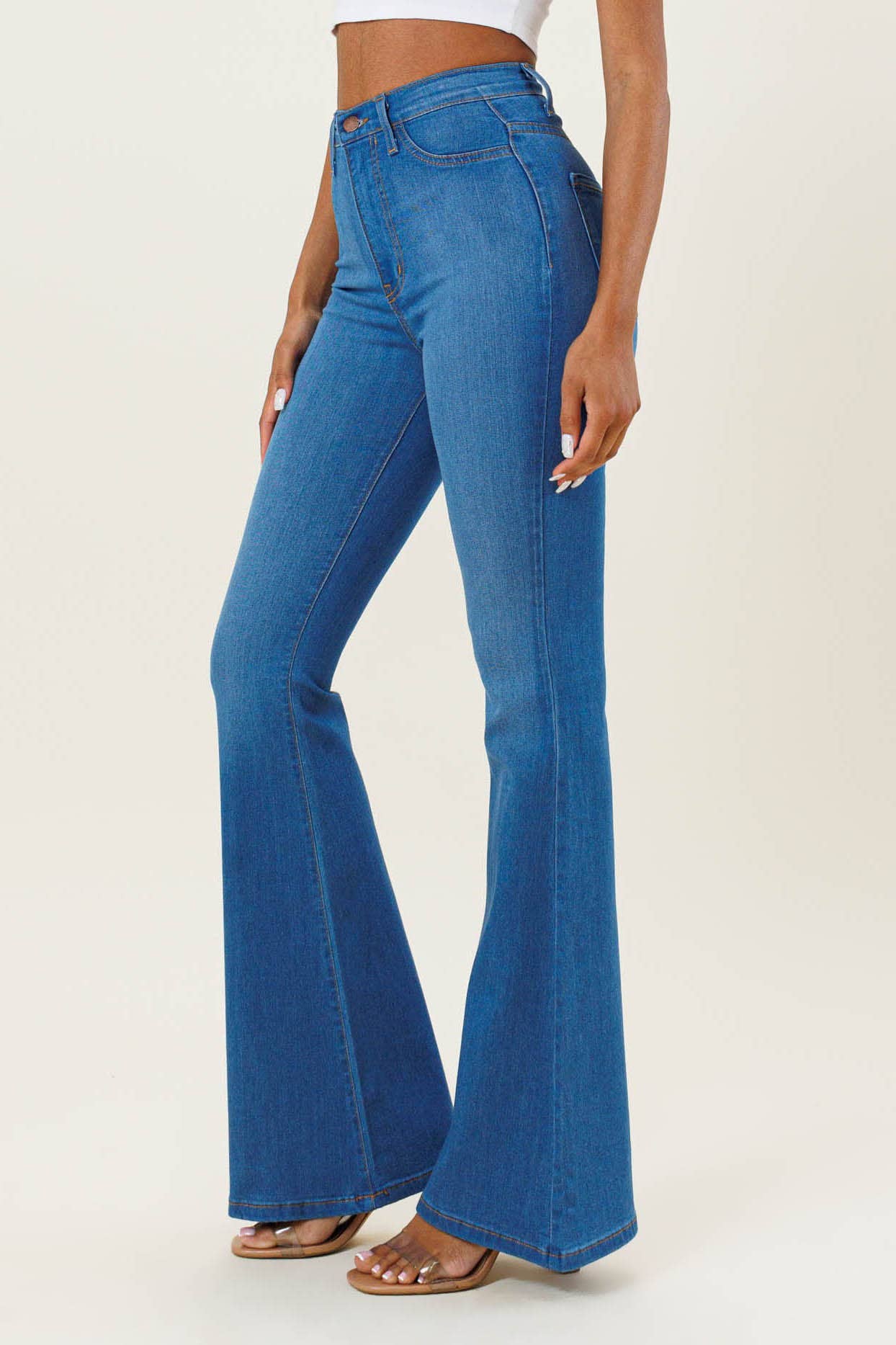 Vibrant M.i.U - Wholesale Jeans - Women's - SLIM FLARE - Smooth & Stretchy16