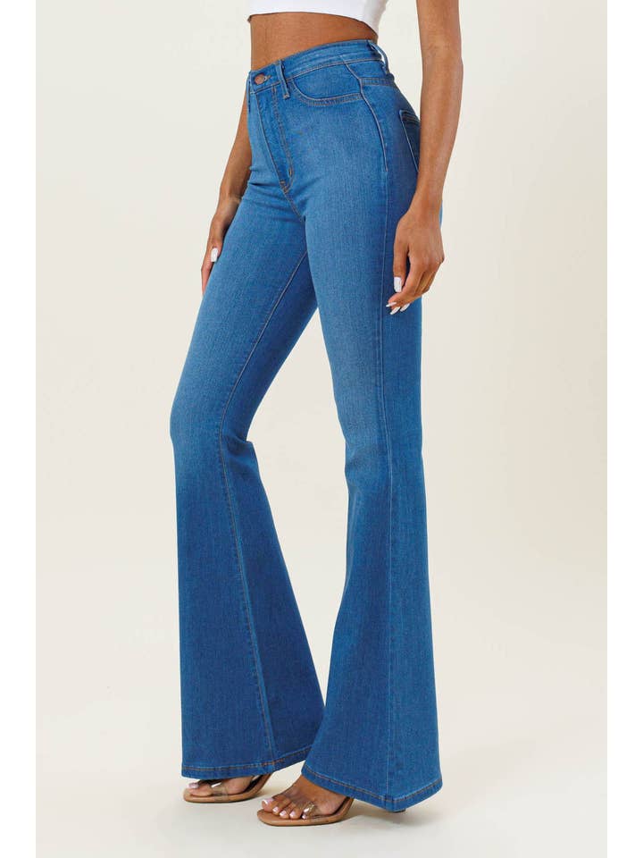 Vibrant M.i.U - Wholesale Jeans - Women's - SLIM FLARE - Smooth & Stretchy16