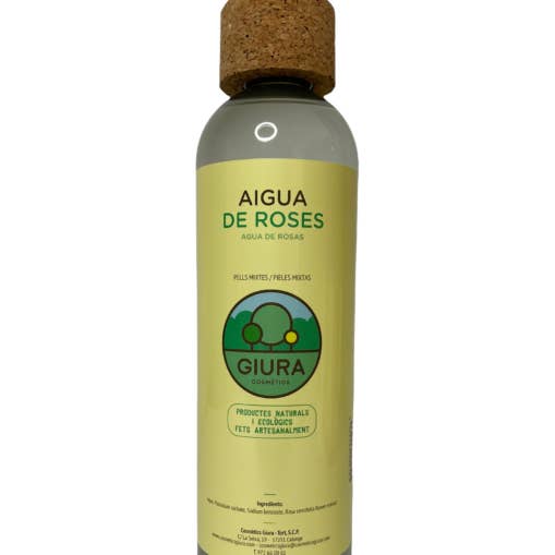 Ecologische rozenwater – Natuurlijke bloemenhydrolaat 500mL voor wholesale door Cosmètics Giura