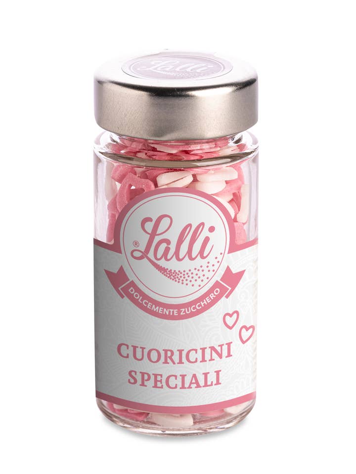 Sugar decorations for desserts - Romantic Hearts for wholesale by Lalli Zucchero