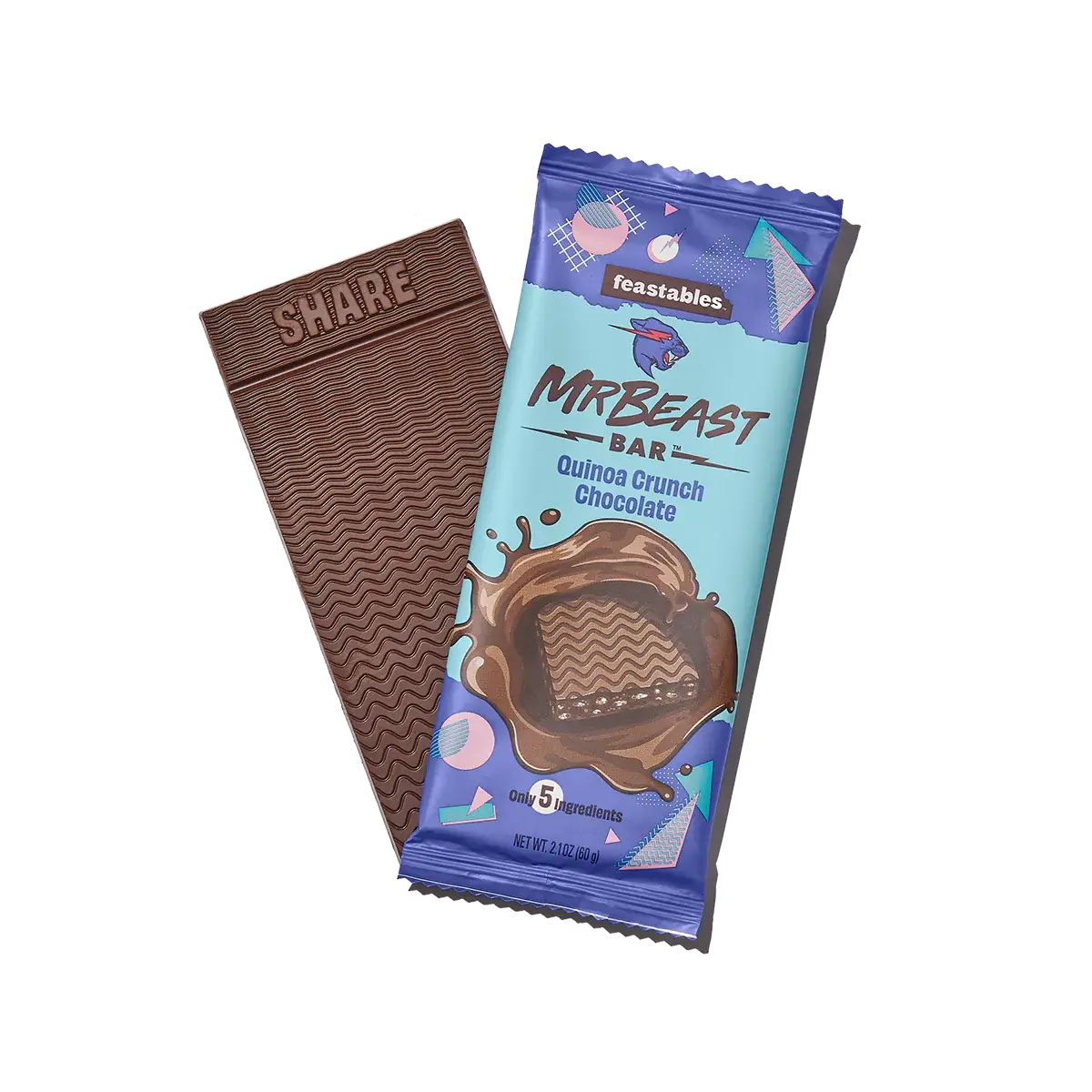 Barre de chocolat Feastables Mr. Beast diverses variétés -  France