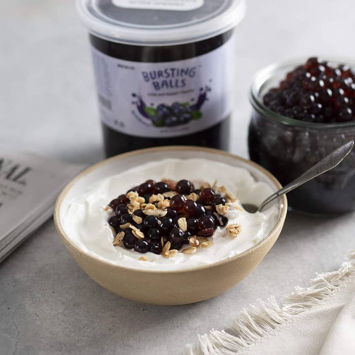 Syruvia - Wholesale Beverage Mix - 2 LB Blueberry Flavored Popping Boba4