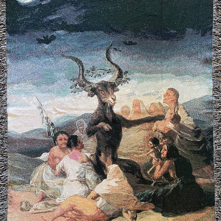 Witches Sabbath Blanket for wholesale by Strike Gently