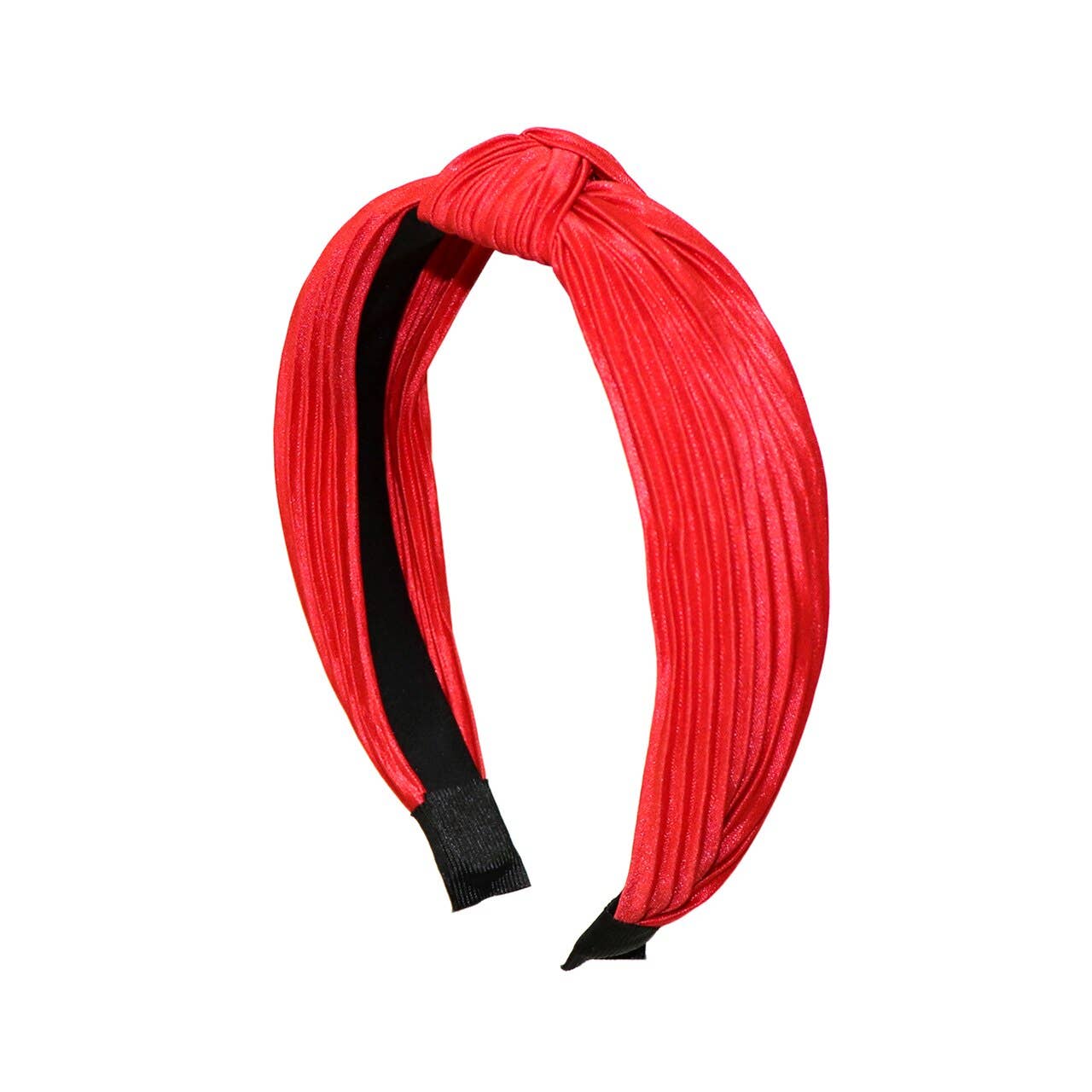 Selini New York - Wholesale Fashion Headband - Women's - Pleated Solid "C" Shaped Head Band7